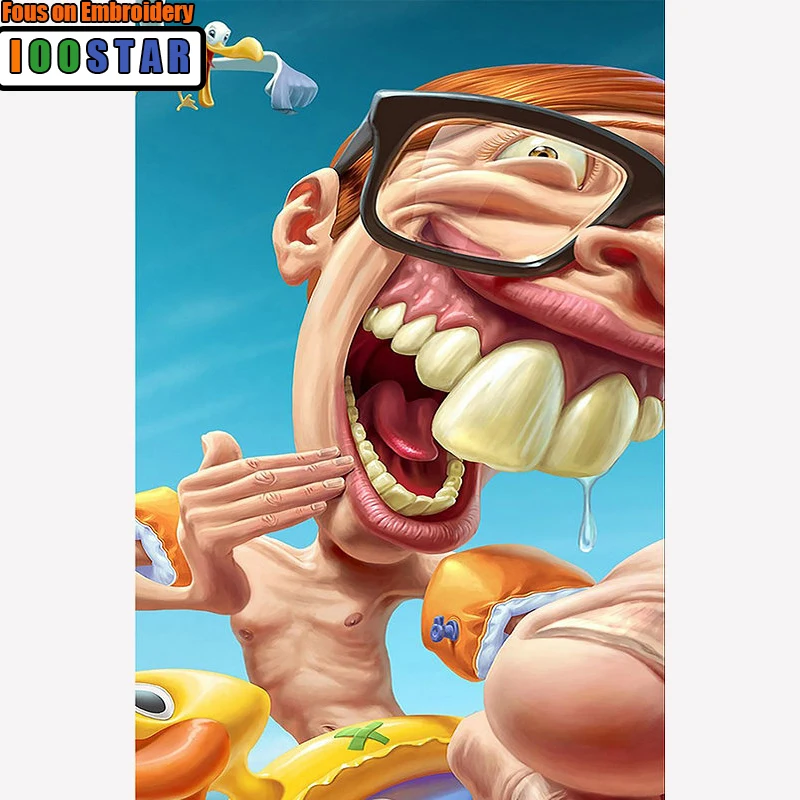 Алмазная вышивка мультяшных персонажей мозаика кристаллов 5D Крестиком полная картина DIY наклейка декоративная живопись.