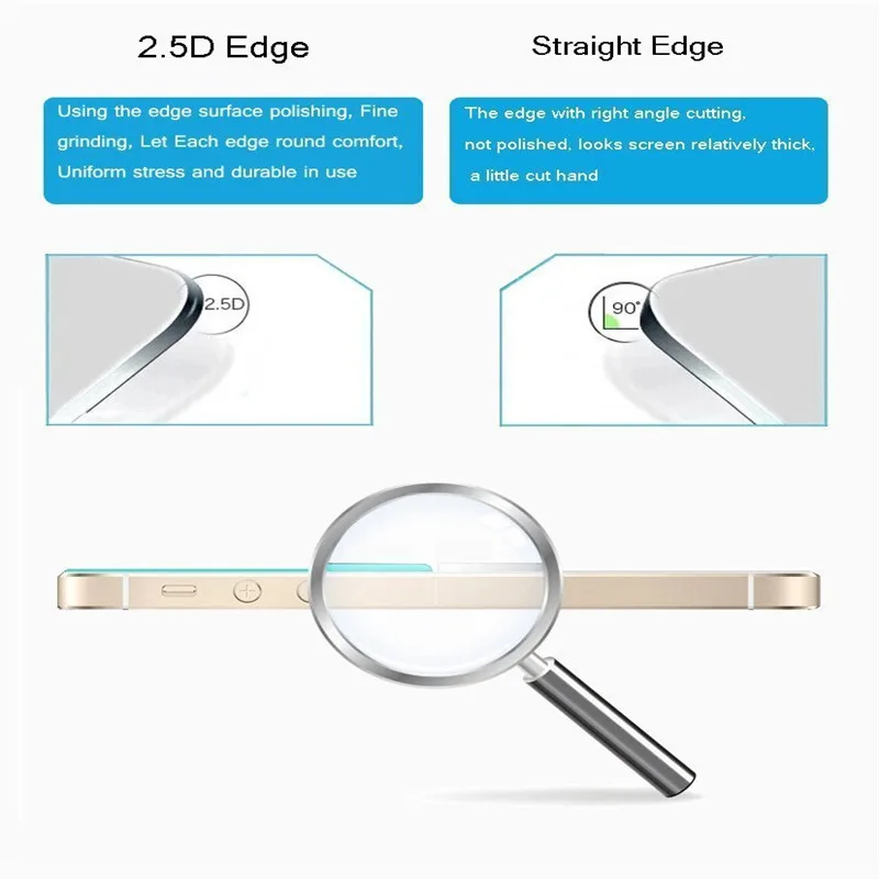 2.5D Arc edge Clear HD lucent безопасности закаленное Стекло для Xiaomi Redmi Note 3 стекла Экран