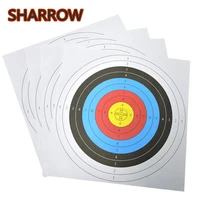 1020pcs 6060cm archery targets paper face arrow bow target practice training for outdoor indoor shooting targets accessories