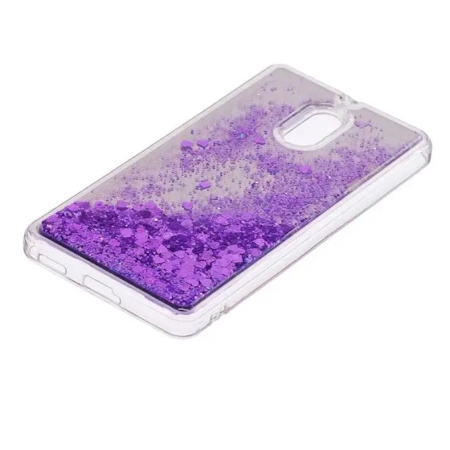 Luxury case For Nokia 6 8 3 Hard Liquid Quicksand Bling Glitter Transparent Protective back cover for nokia phone shell |