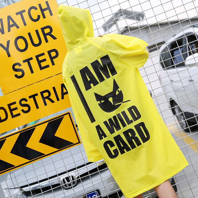 Модный костюм YFGXBHMX водонепроницаемый женский и мужской пончо для улицы толстый