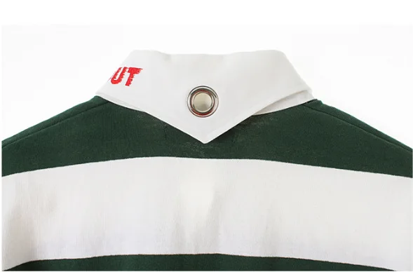 Женские повседневные рубашки поло с выдалбливающимися буквами и вышивкой