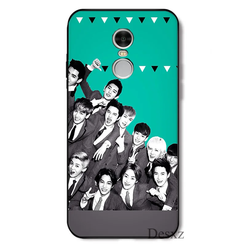 Чехол для мобильного телефона Kpop Exo Lucky One для Xiaomi Redmi Note 4 4A 4X5 5A 6 7 GO S2 6A Pro Plus Prime - Цвет: B8