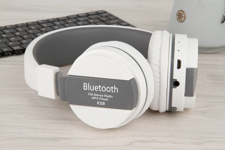 Высокое качество глубокий бас HiFi Bluetooth 4,1 наушники гарнитура складные беспроводные наушники TF карта Спорт Видео игры