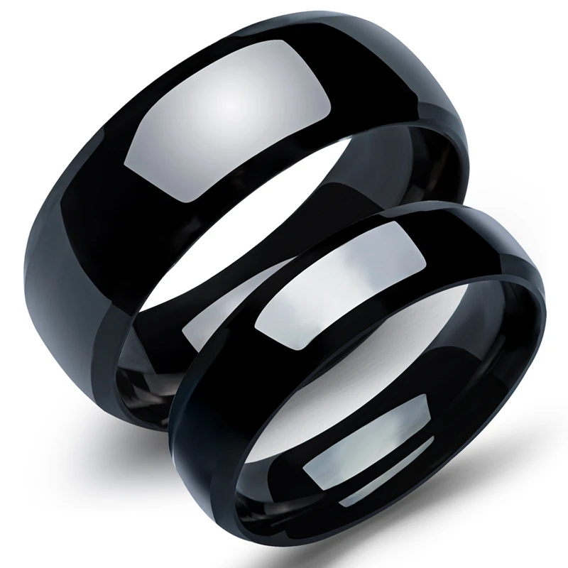 Кольца для влюбленных ювелирные изделия 1 шт 316 свадебные кольца из нержавеющей
