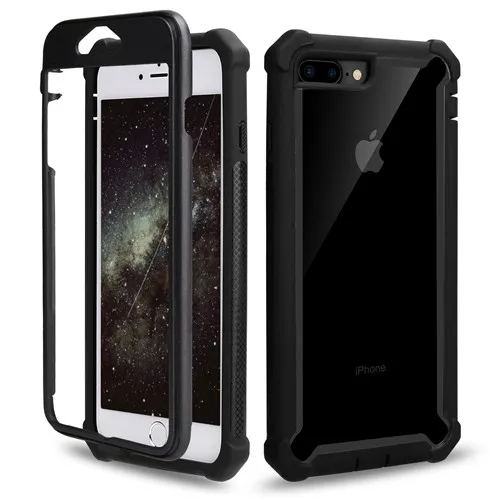Black Phone Case Высококачественный прозрачный чехол для телефона для coque iPhone XS Max XR X 6S 7 8 Plus, Гибридный Прочный противоударный защитный чехол для Doom, чехол s - Цвет: Black Phone Case