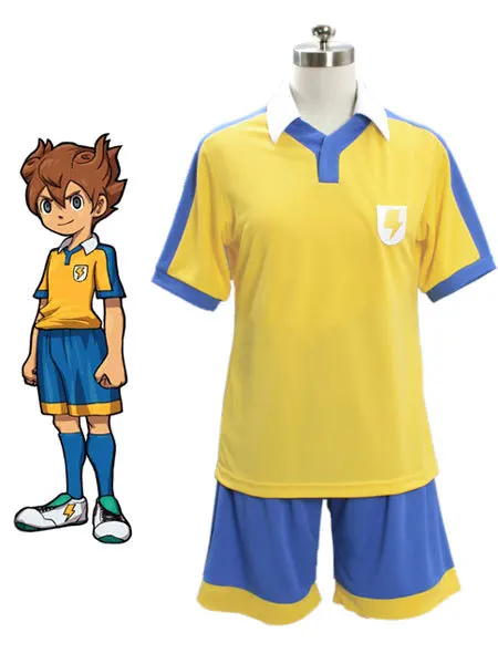 Inazuma11 Inazuma.Eleven.Go Аниме косплей Хэллоуин SoccerUniform школьная форма мультфильм человек