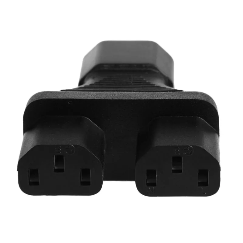 Адаптер питания IEC 320 C14 Male К 2x C13 Female Y разделительный шнур Cable IEC|Соединители| |