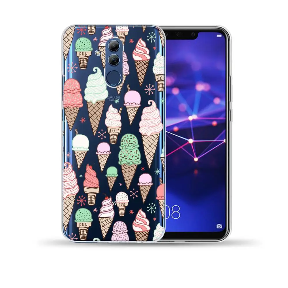 Мягкий чехол из ТПУ для Huawei Mate 10 20 Lite Pro Honor 9 8X 8C 7A Y6 2018 NOVA 4 3 3I View Capa | Мобильные