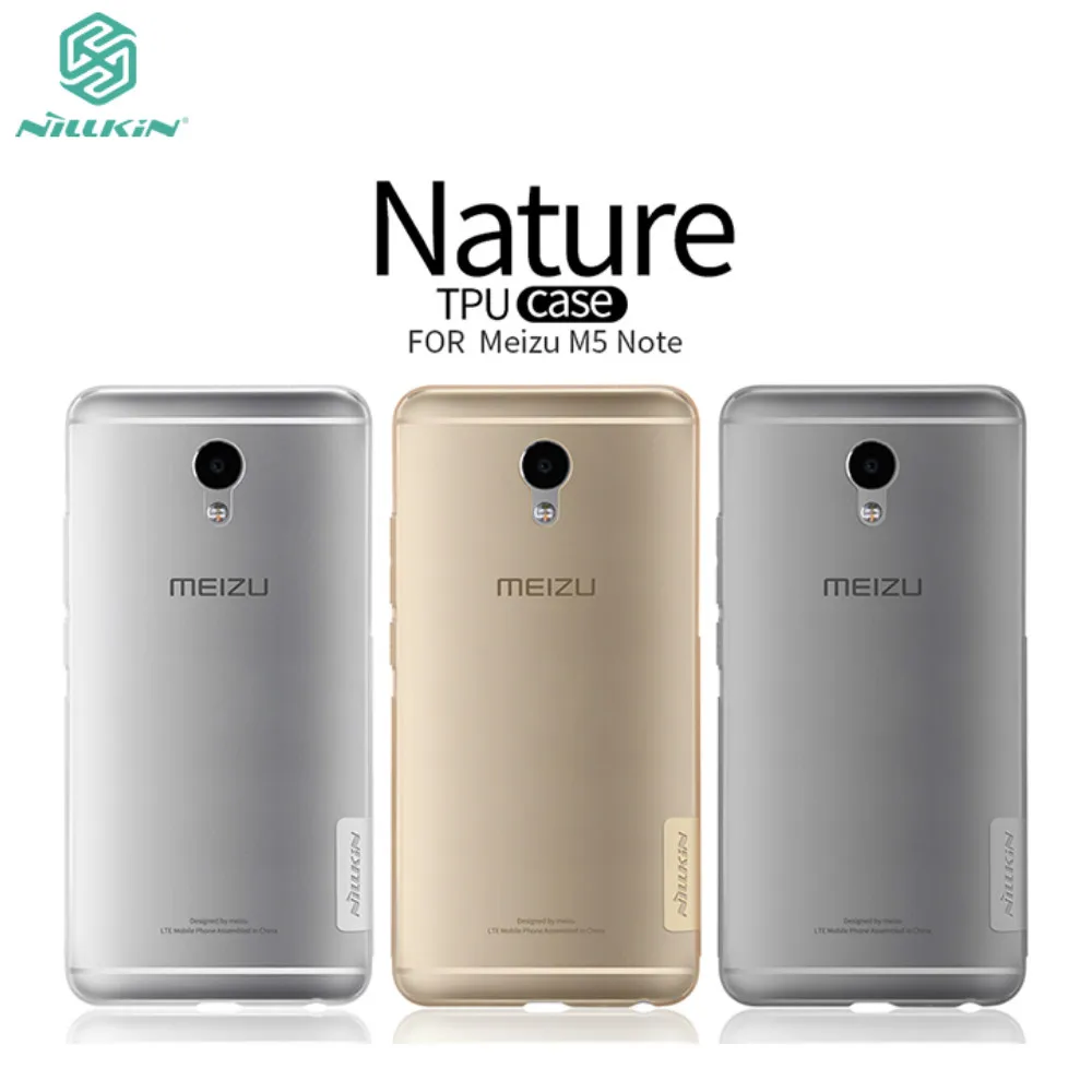 Meizu M5 Примечание чехол Nillkin Тонкий Прозрачный ПРИРОДНЫЙ Кристальный чехол ТПУ мягкий чехол для Meizu M5 Note чехол для телефона