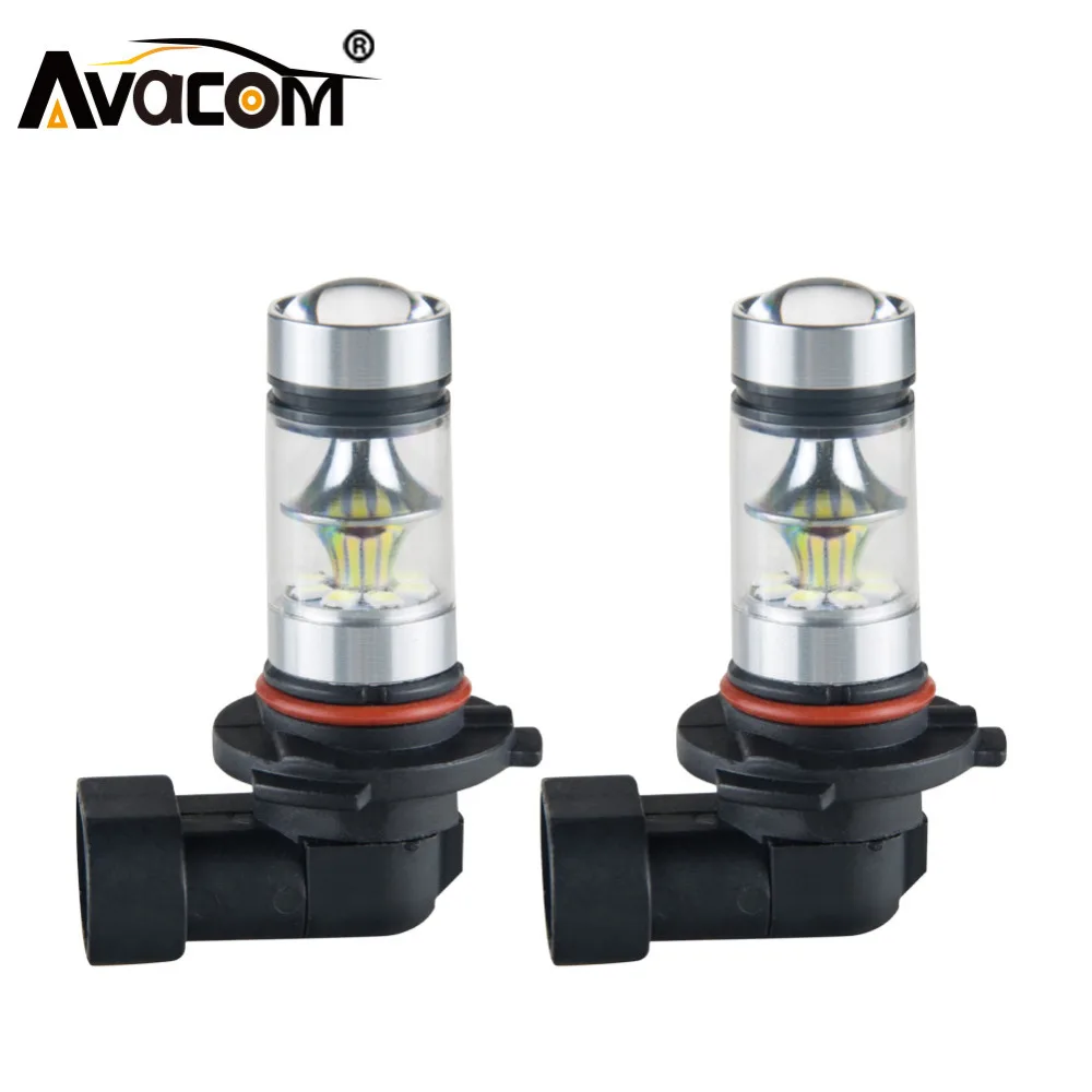 Avacom 2 шт. LED H7 H11 H3 Автомобильные противотуманные фары 12В 1200Lm 9005/HB3 9006/HB4 H8 H1 PSX24W 24В