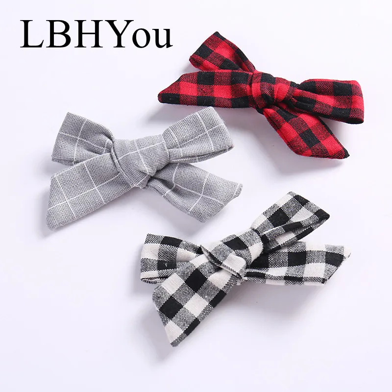 1 шт. детские заколки для волос из хлопка |