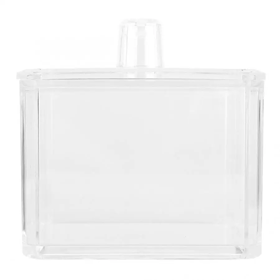 Acrylic Transparent Cotton Swab Storage Case Holder Container Organizer Makeup Brushes 4 | Красота и здоровье