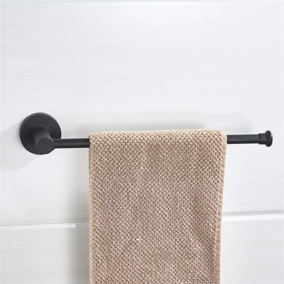 Настенный держатель для туалетной бумаги Современный Черный Матовый из