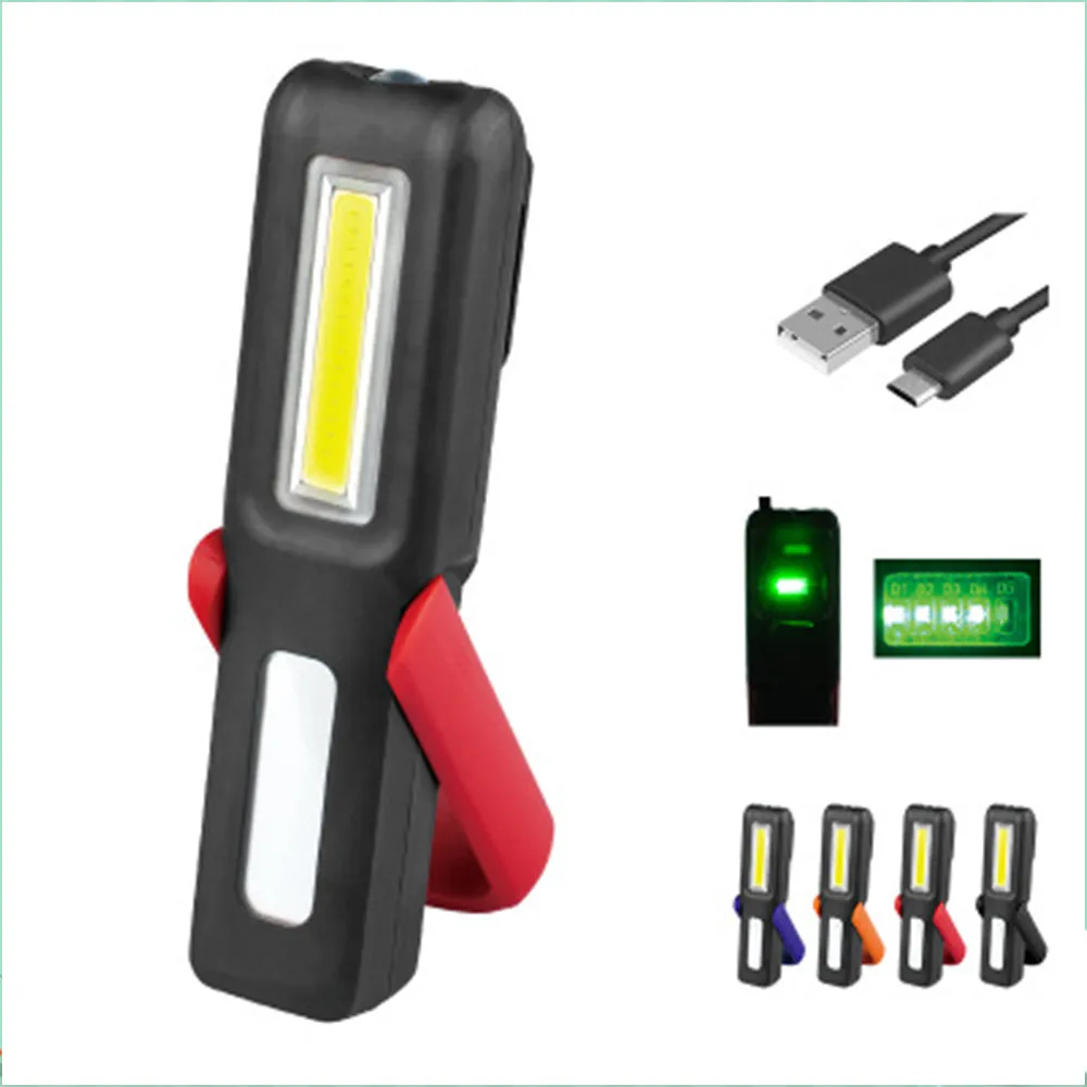 USB COB + XPE Портативный Перезаряжаемые работы светодиодное освещение для лагеря