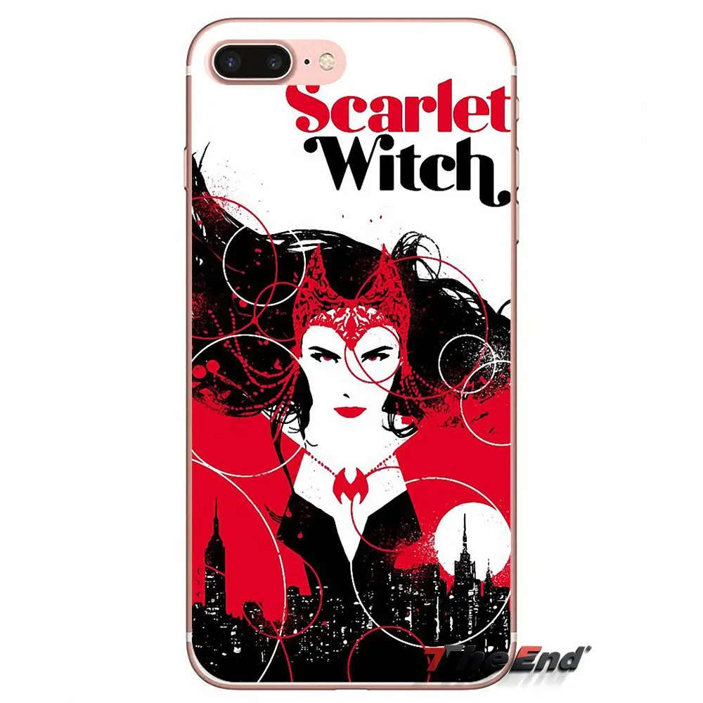 Чехол для телефона Scarlet Witch Avengers x men Huawei G7 G8 Ascend P7 P8 P9 Lite Honor 4C 5X 5C 6X Mate 7 8 9 Y3 Y5 Y6 II Pro|case