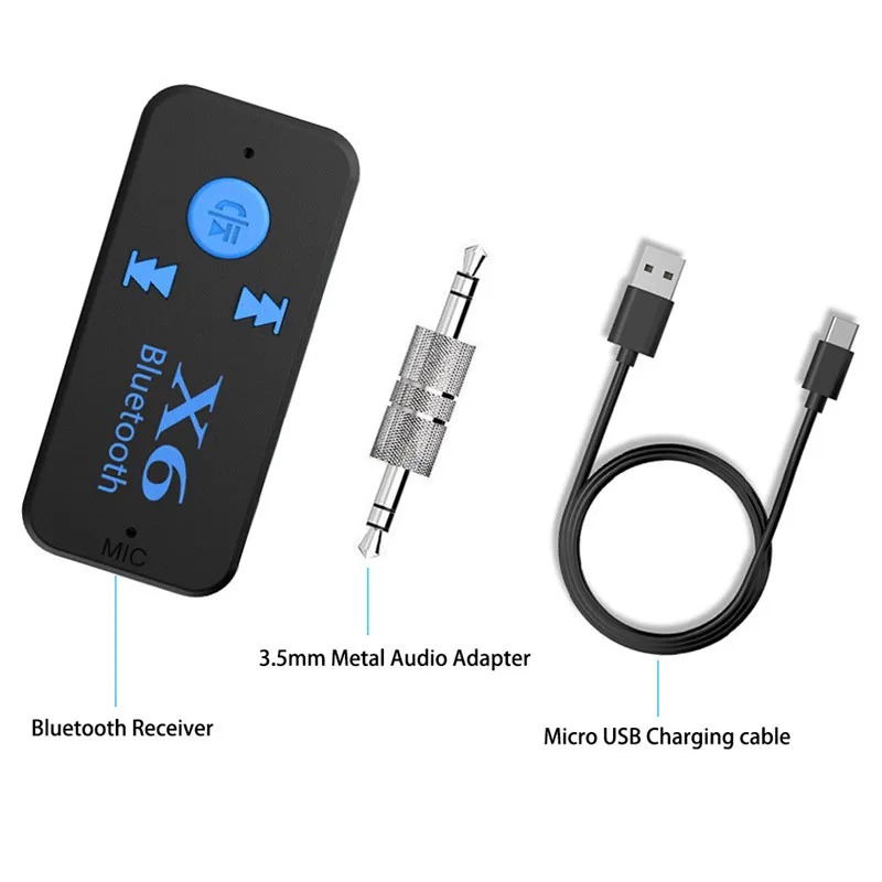Беспроводной Автомобильный USB Aux bluetooth адаптер приемник аудио 3 5 мм гарнитура