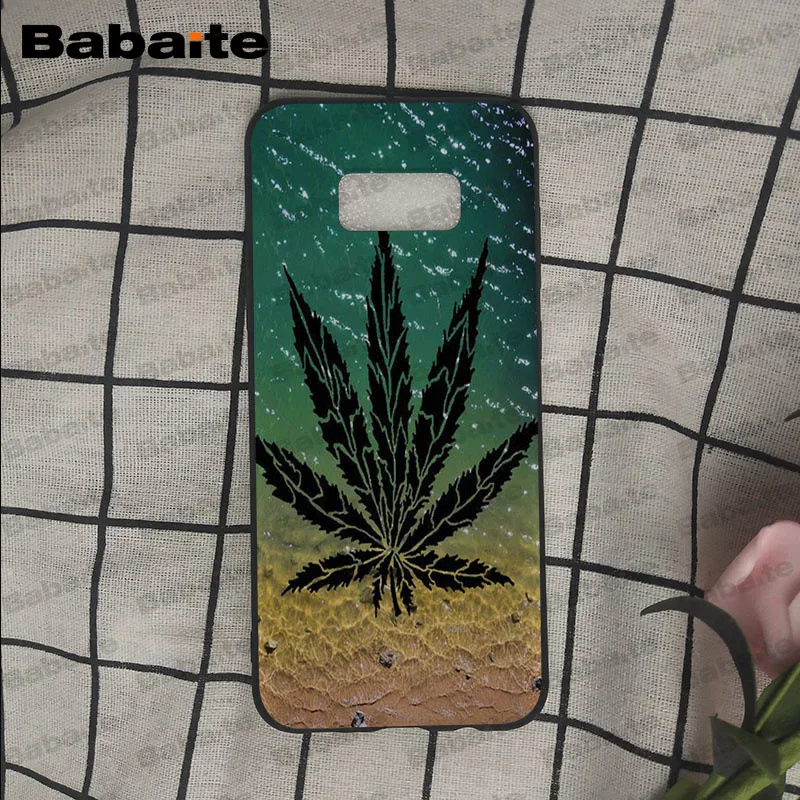 A11 SMOKING eat weed sleep music Protector phone Case For Samsung Galaxy s9 s8 plus note 8 note9 s7 s6edge cases Babaite - Цвет: A11