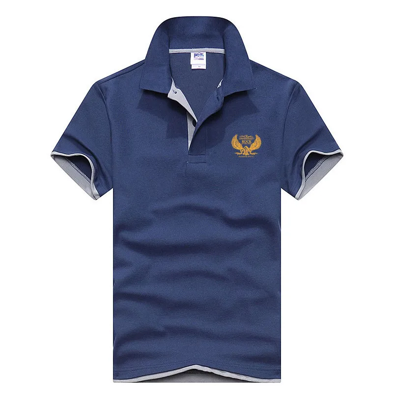 Новинка 2018 г. Однотонная летняя хлопковая рубашка pole дышащая футболка с