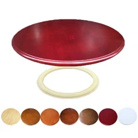 hq wl1 70cm28inch dia solid oak wood turntable bearing lazy susan dining table swivel plate turntable