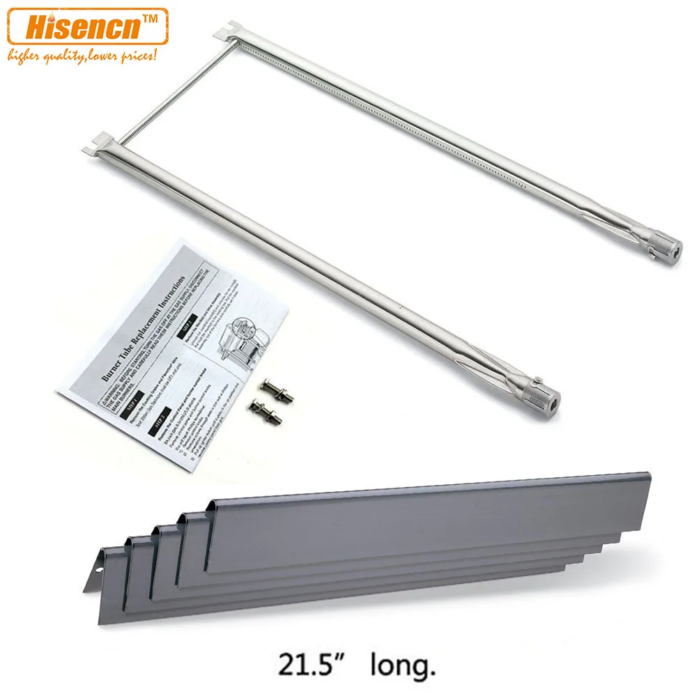 Hisencn горелки и тепловые пластины запасные части для Weber Spirit 500 500LX Genesis Silver A газовые