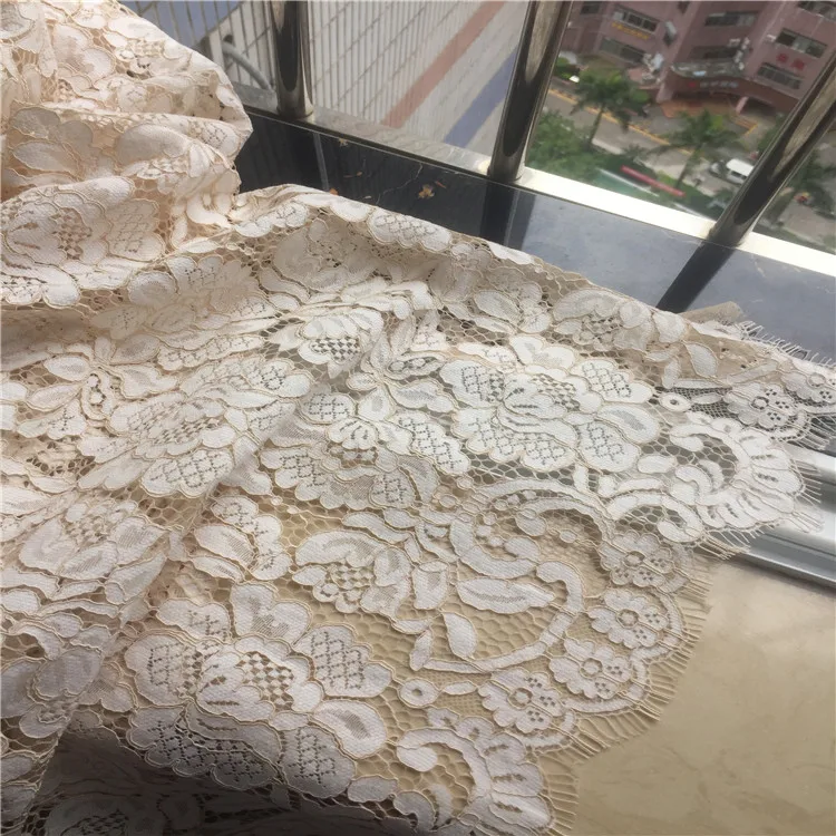 3 м/лот 150 см ширина высокое качество многоцветные жаккардовые ресницы кружевная