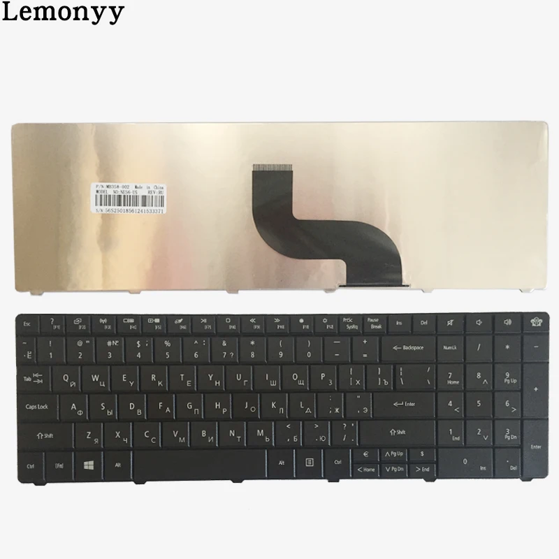 Новая русская/RU Клавиатура для ноутбука Packard Bell EasyNote TE11 TE11HR TE11-BZ TE11-HC TE11HC TE11HC MS2384 MP-09G33SU-442W