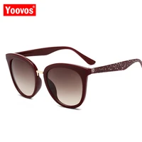yoovos vintage sunglasses women candy color lens lady fashion plastic sun glasses simple classic oculos de sol feminino uv400