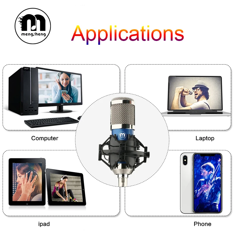 BM 800 микрофон Professional конденсаторный bm800 стенд Pop штатив с фильтром для микрофона