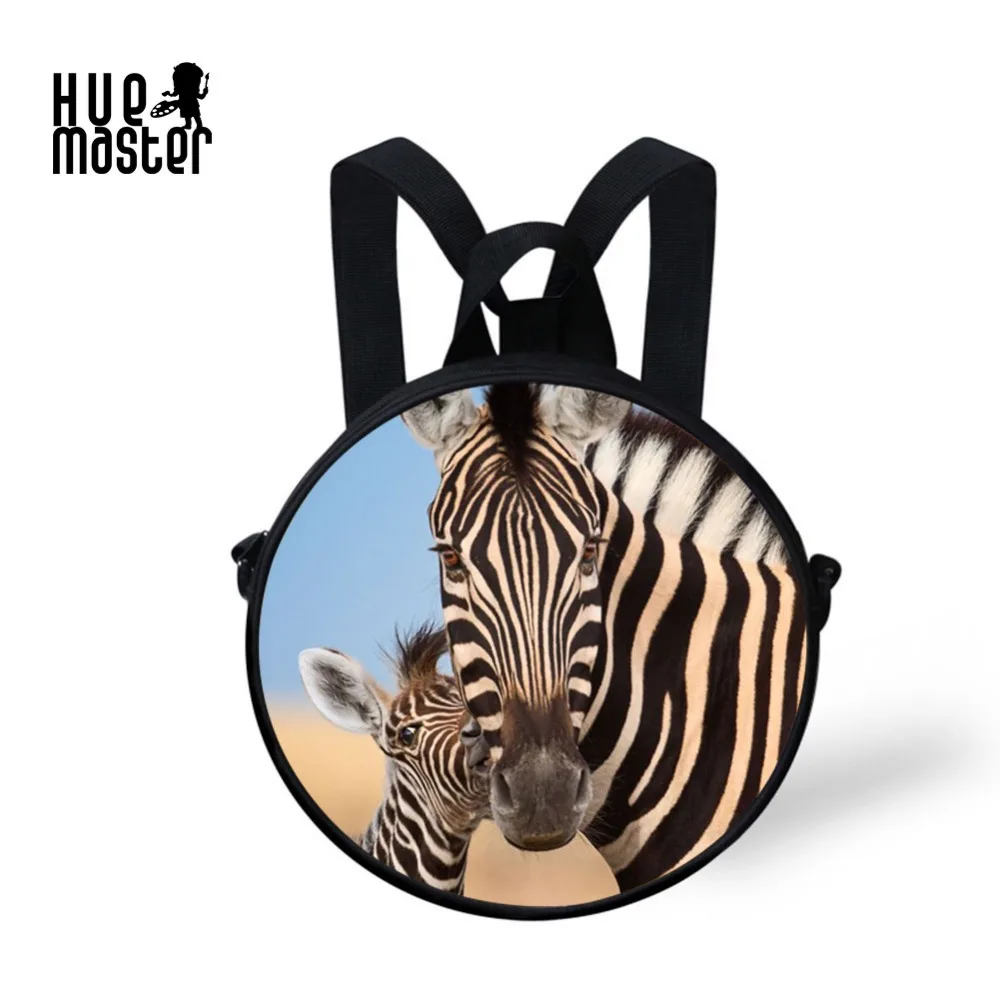 Детский круглый рюкзак с принтом животных для мальчиков и девочек|kids small backpacks|small