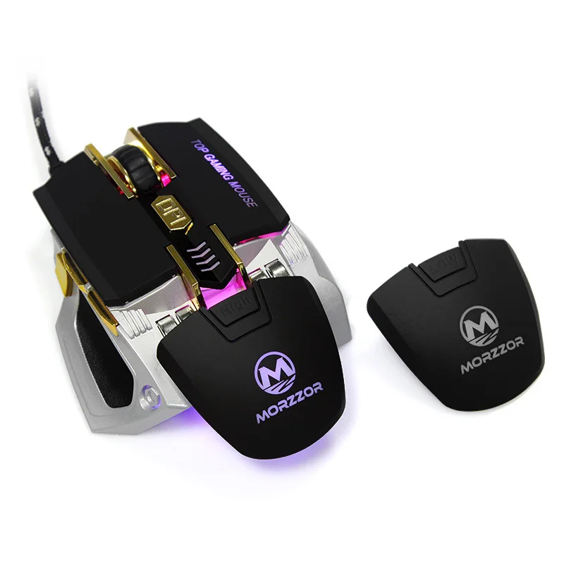 USB проводной Профессиональные Механическая игровая клавиатура и Мышь комбо