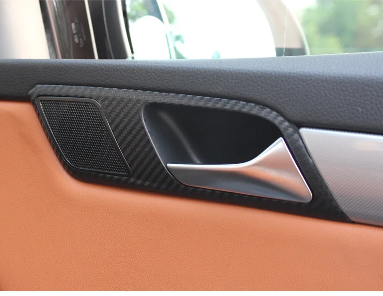 Lsrtw2017 углеродного волокна автомобиля внутренняя отделка для volkswagen vw sharan 2011 2012 2013 seat Alhambra