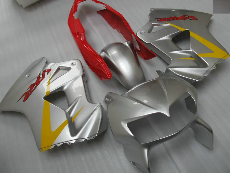 Набор обтекателей для мотоциклов набор HONDA VFR800 98 99 00 01 VFR 800 1998 2000 2001 ABS Red silver +