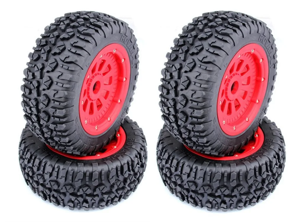 Нейлоновые колесные шины с нейлоновыми втулками в сборе для 1:5 Losi 5ive t Rovan LT KM X2|spare