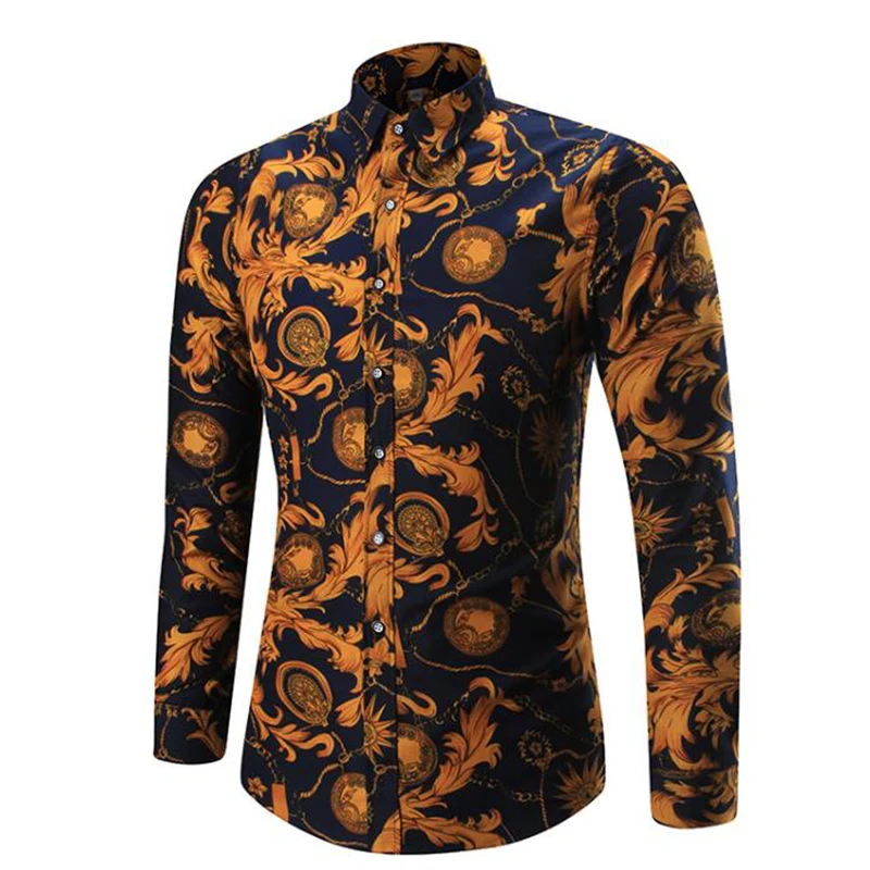 Мужская рубашка с длинным рукавом Camisa Masculina 16 видов цветов приталенная из хлопка