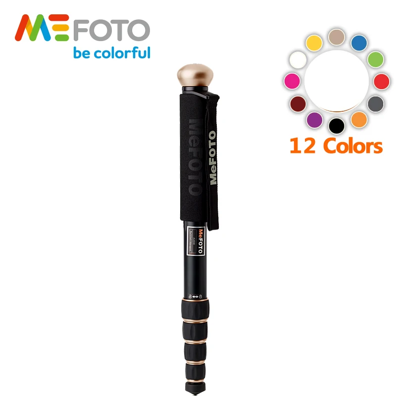 MeFOTO A35W Monopod Professional Camera Portable Monopod For Canon Nikon SLR Cameras 5 Sections Max Loading 14kg Free Shipping