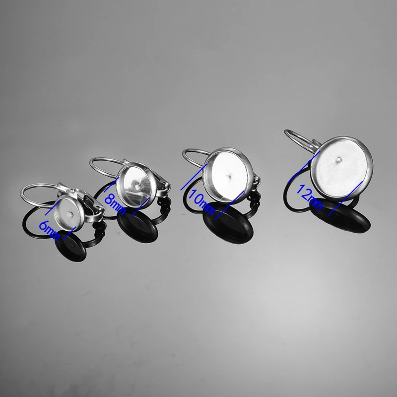 10Pcs 19x13mm Stainless Steel Earring Clips Women's Findings 2019 Trendy Ear DIY Jewelry Making Accessories Earrings Clip Gift |
