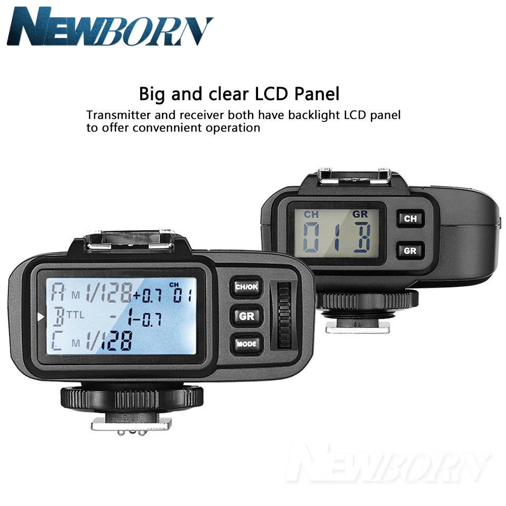 Godox X1S X1T S ЖК панель TTL 2 4G беспроводной передатчик Flash Trigger + 3 x X1R приемник для Sony TT685S