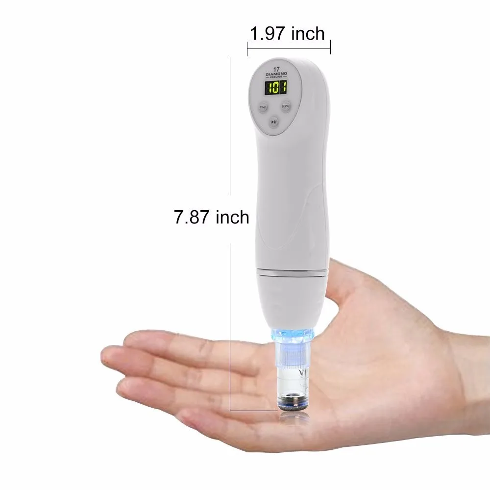 Портативный многофункциональный алмазный пилинг для лица 110 240 в спа устройство