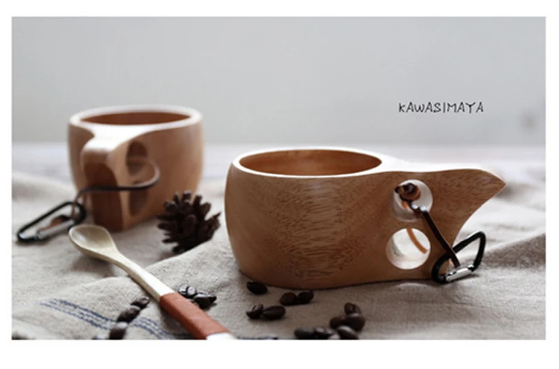 2016 оригинальная экспортируется в Финляндии дерево кружка деревянная Кофе чашка