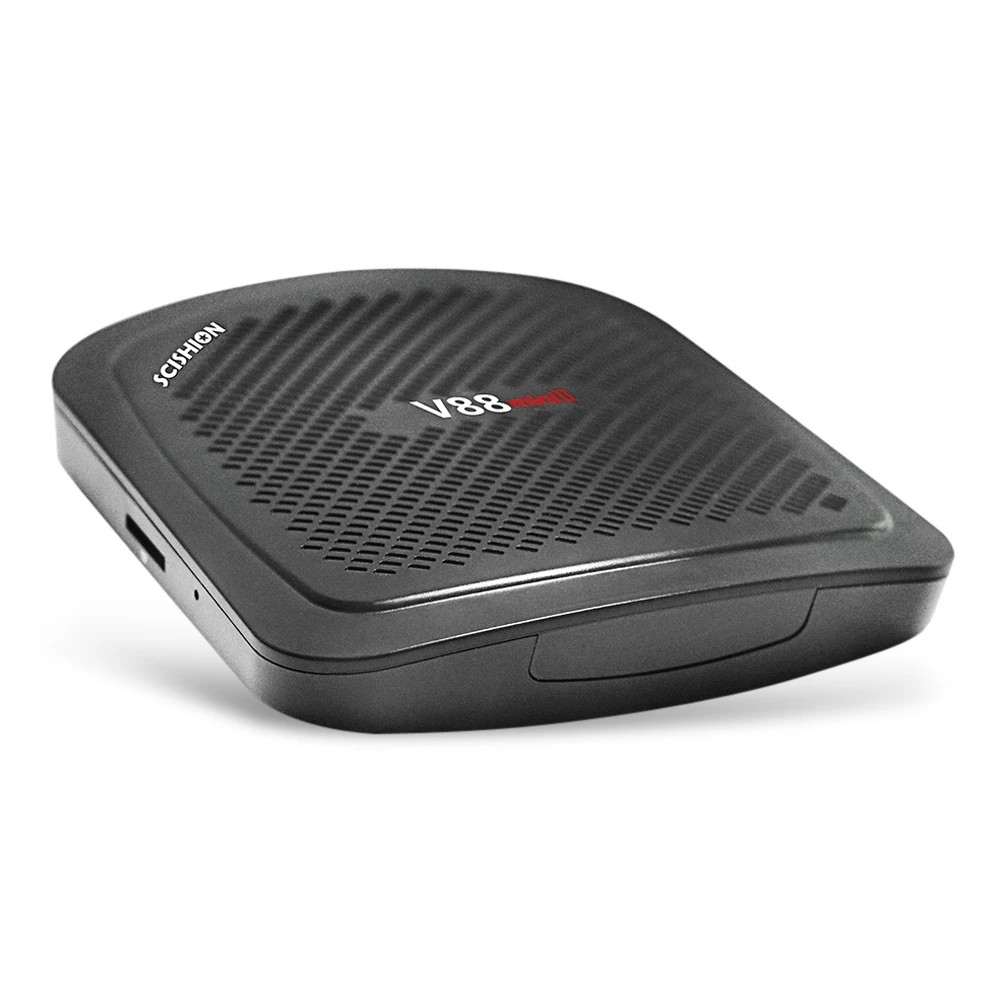 Оригинальный scishion V88 мини v88 Mini II ТВ окно 4 основных Android 6.0 RK3229 1 г 8 2 К h.265 Smart