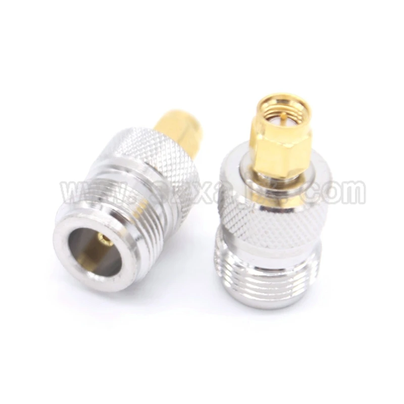 

Wholesale 50pcs JX connector RF coaxial coax N to SMA connector N female to SMA male RF Coaxial Cable Adapter free shipping