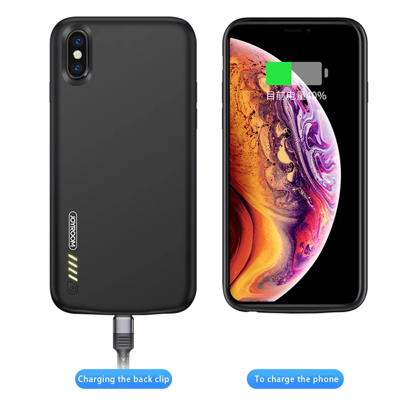 3500mAh Portable Slim Ultra Thin Headphone Audio Phone Battery Case For iPhone X Bluetooth Magnetic Battery Charger Case Cover