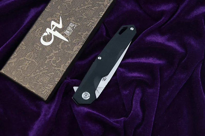 CH нож 1047-G10 Флиппер складной нож D2 лезвие G10 ручка Открытый Отдых Охота pocke фрукты Ножи EDC инструменты выживания