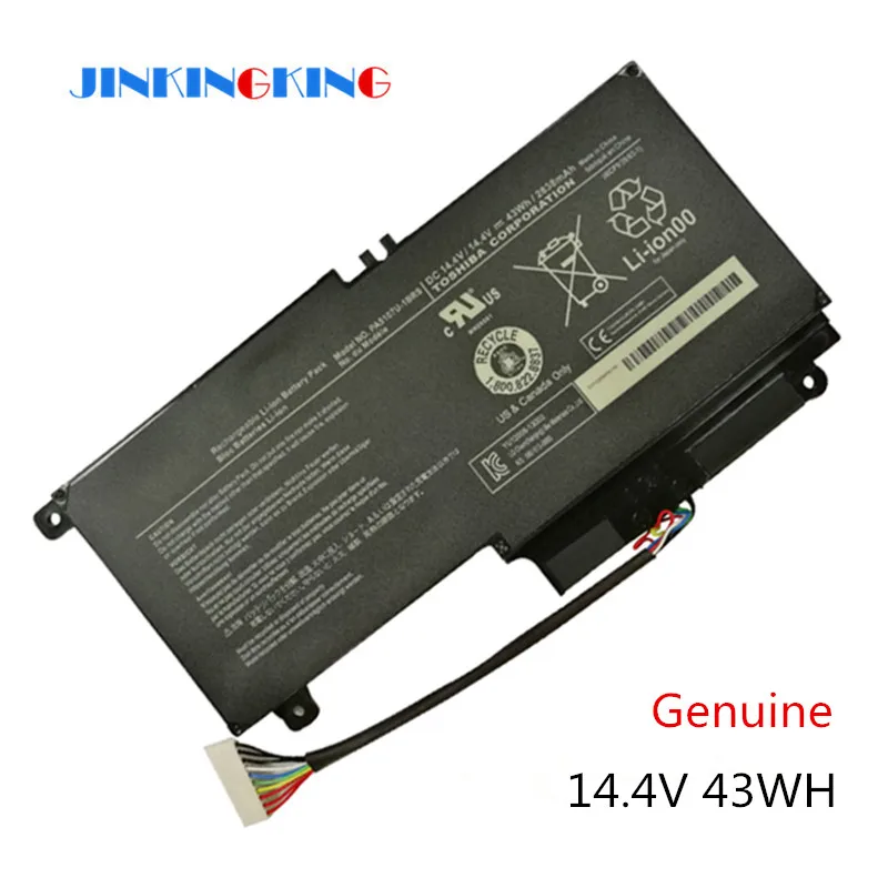 14 4 V 43wh 2838mAh PA5107U 1BRS Аккумулятор для ноутбука Toshiba Satellite L45 L45D L50 S55 P55 L55 L55T P50 A