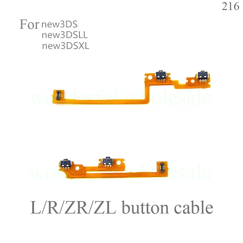 

Left Right Shoulder Button with Flex Cable For Nintendo New 3DS Repair L/R Switch for new 3dsxl 3dsll Video Game