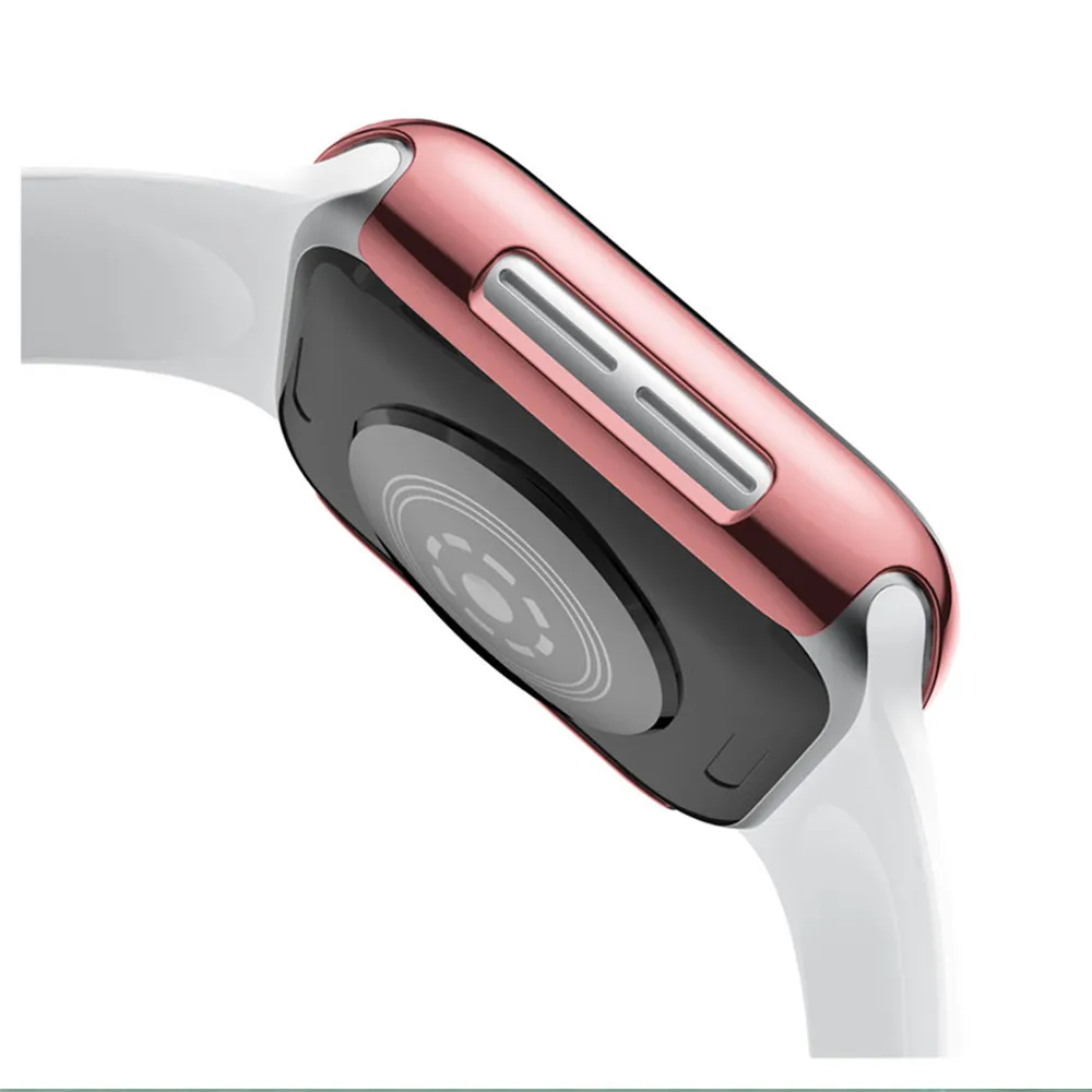 Бампер для Apple Watch 5 Чехол 44 мм 40 мм iwatch Группа 42 мм 38 мм Защитная крышка для экрана Apple watch 4 3 2 1 42/38 мм аксессуары