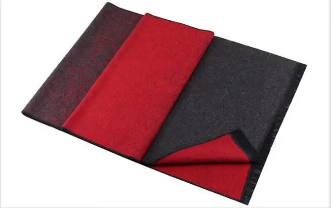 100% шелковый шарф зимние теплые шарфы с начесом для отца и матери дедушка бабушка