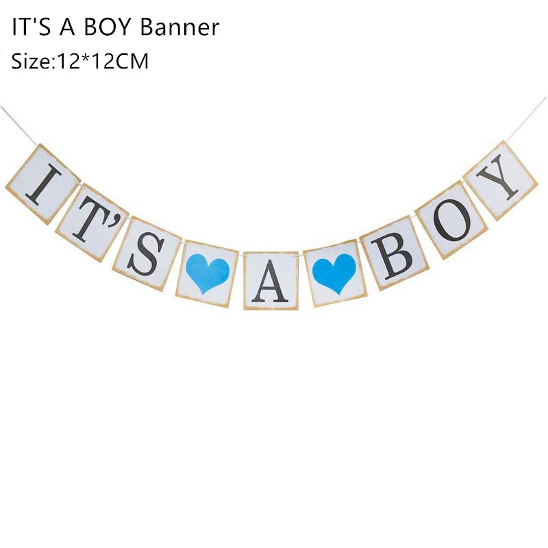 Its a boy banner Воздушный шар на день рождения Babyshower, воздушный шар на день рождения для мальчиков/девочек, украшение для вечеринки на день рождения, воздушный шар для детей, декор для детей, воздушные шары - Цвет: Its a boy banner
