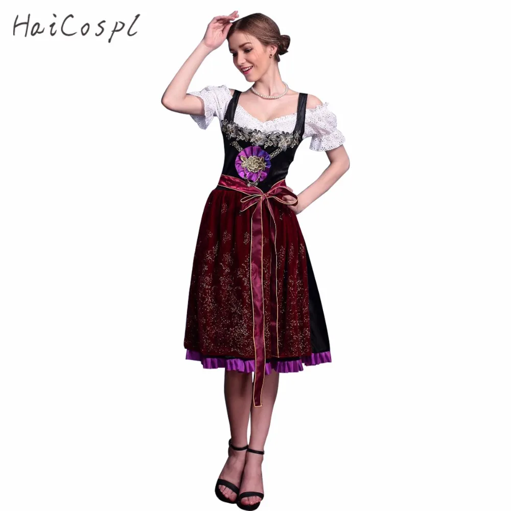 Октоберфест платье Взрослые Женские Необычные сексуальные великолепный костюм